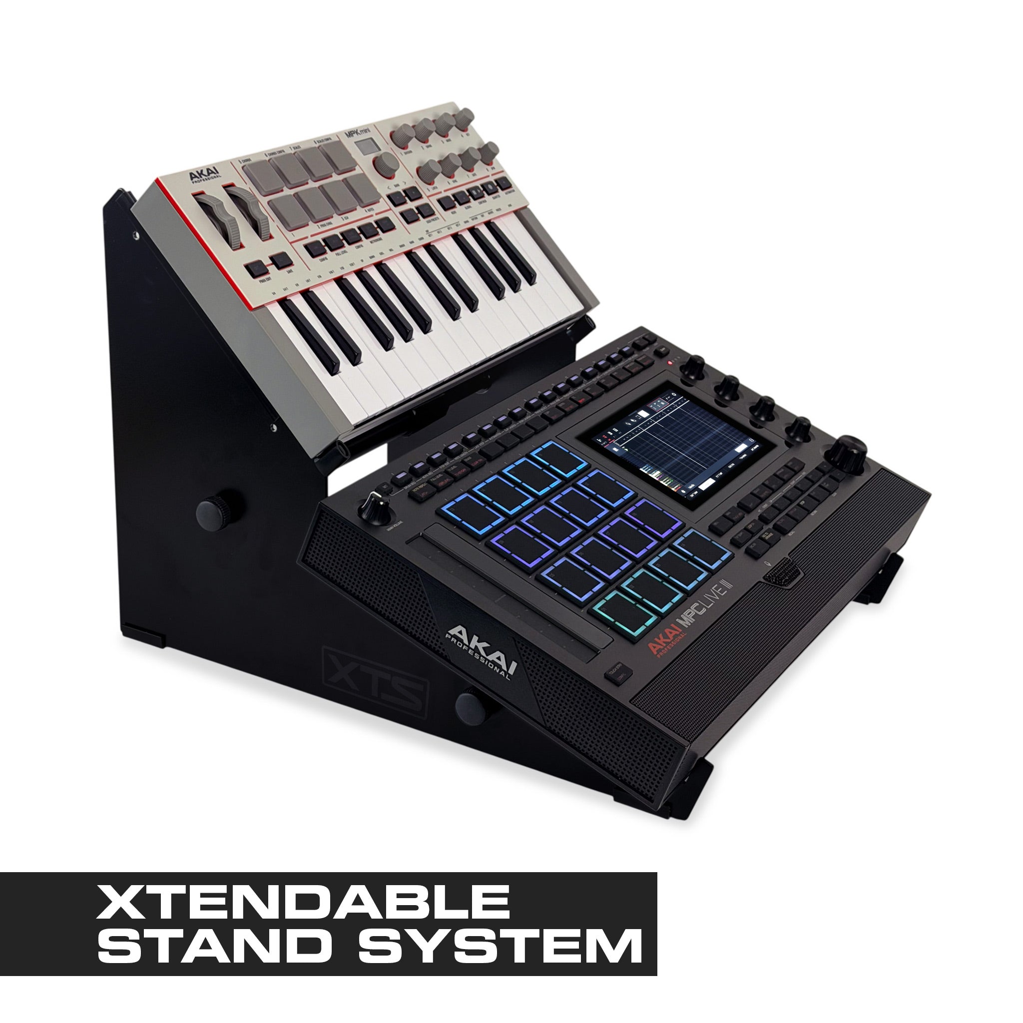 XTS 2-Tier Desktop Stand – Analog Cases