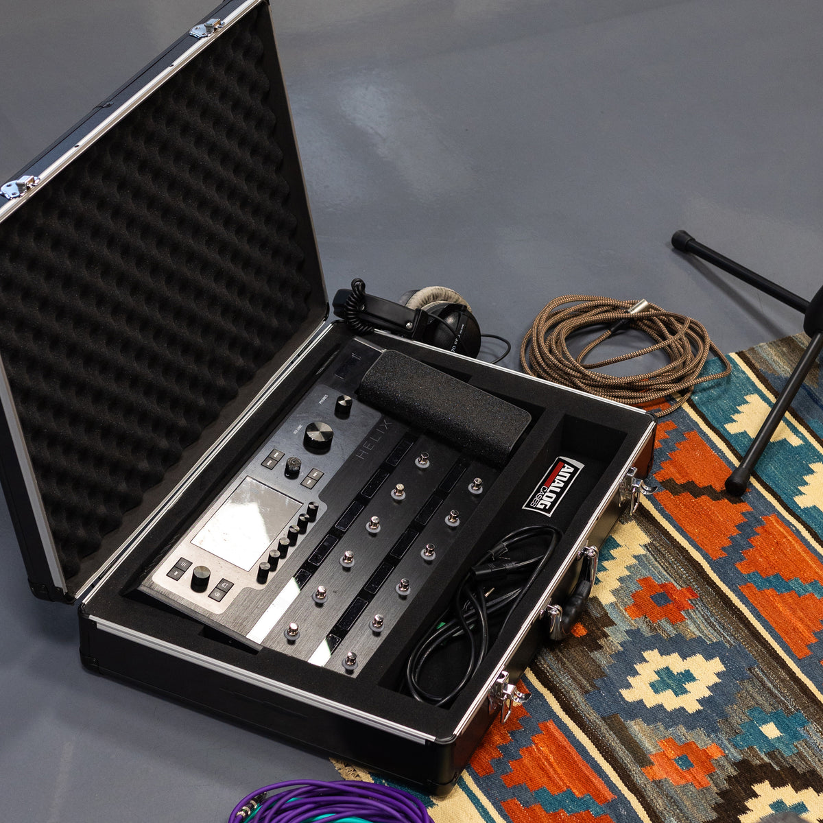 Helix Rack In Rack Case Line 6 Helix Hard Case | Analog Cases