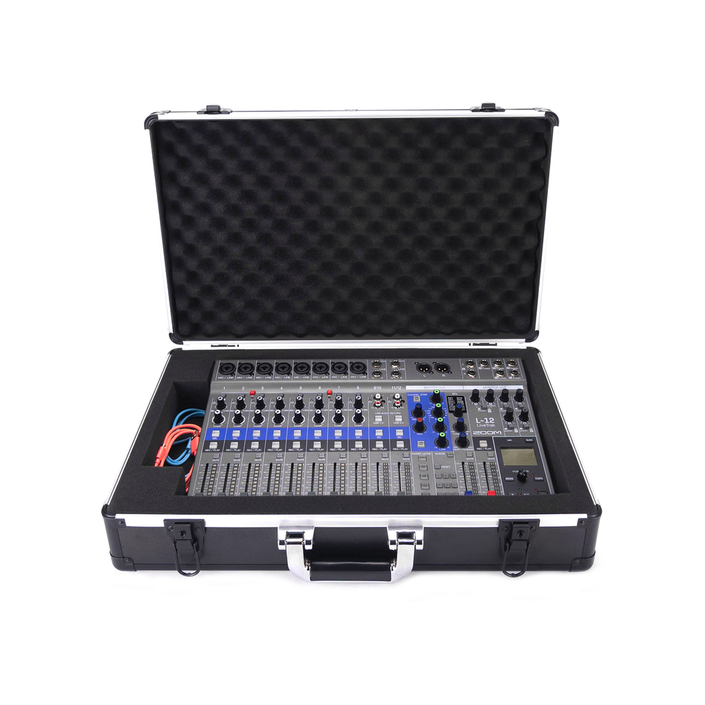 Zoom LiveTrak L-12 Hard Case | Analog Cases Zoom LiveTrak L-12 Hard Case | Analog Cases